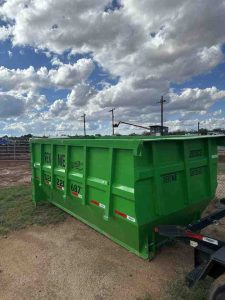 20 yard roll off bin