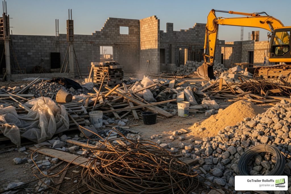 construction debris removal