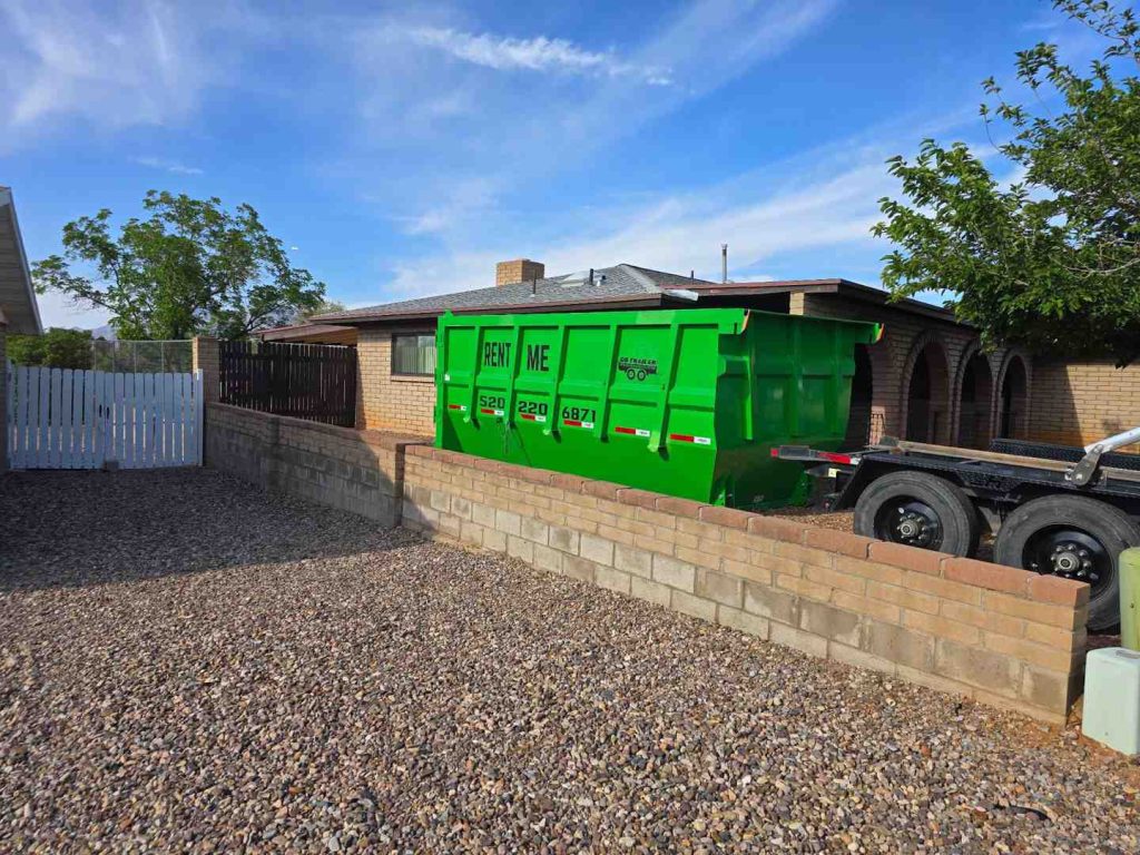 dumpster home renovation help