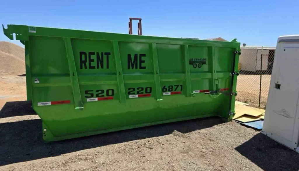 Dumpster Rental Service Area